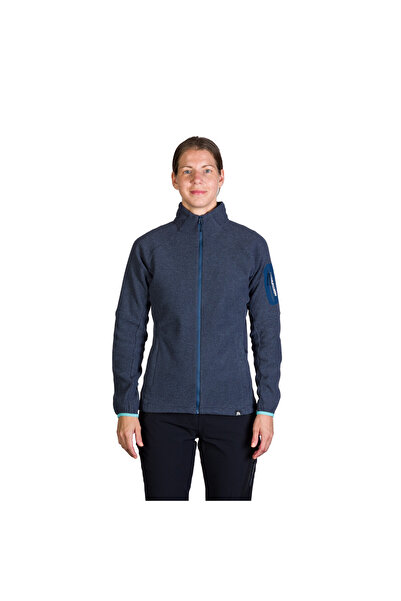 NORTHFINDER Bluza dama din Polar fleece pentru trekking Cevedale bluenights
