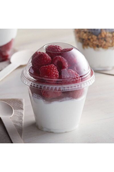 OEM Reusable Bowls with Transparent Plastic Lids 285ml - 10pcs