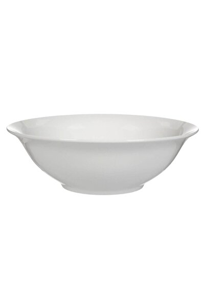 OEM White Round Porcelain Bowl 1.4L
