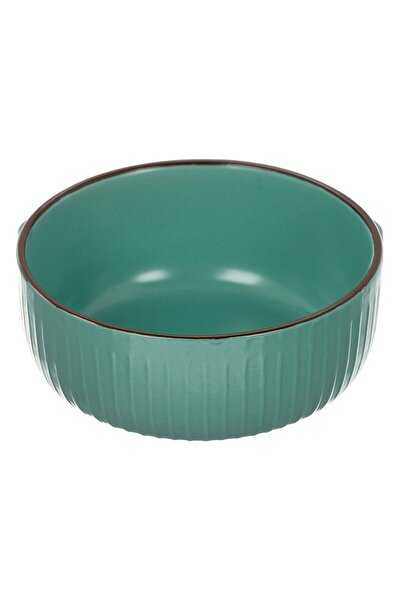 OEM Bol Petrol cu Dungi Reliefate Ceramic 713ml