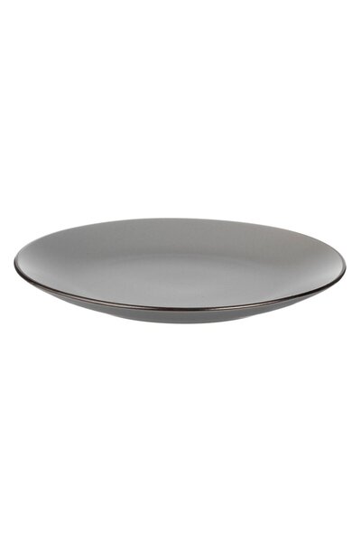 OEM Grey "Metallic" Ceramic Plate 27cm