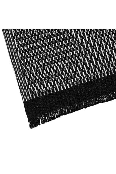 OEM Black and White Cotton Diamond Pattern Placemat 42x30cm