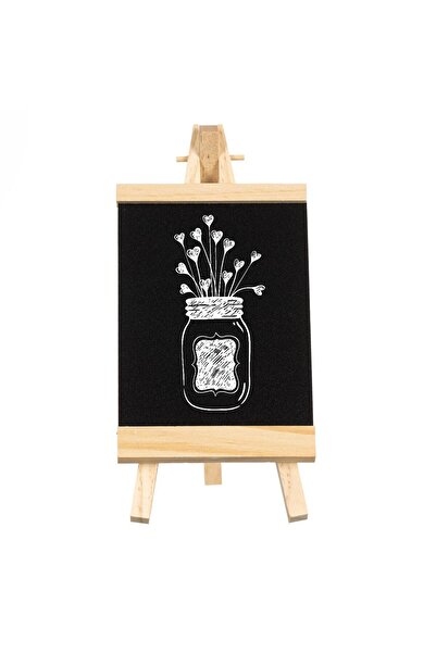 OEM Decorative Blackboard with Wooden Easel 9x20cm