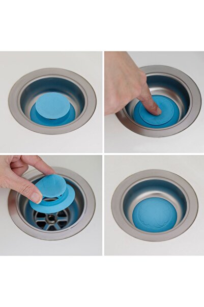 OEM Sink Stopper Green Blue 6cm - 2pcs