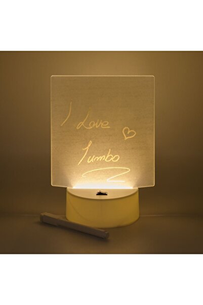 OEM LED Blackboard Lamp & Carioca with Eraser 14x19.5cm