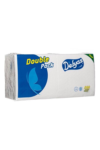 OEM White 1-Ply Table Napkins 33x33cm - 200pcs