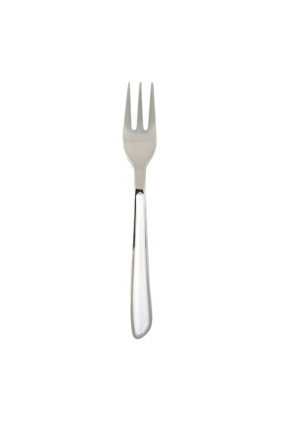 OEM Small Stainless Steel Fork with White Handle 14cm