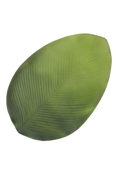 OEM Green Leaf Plate Holder 48x32cm
