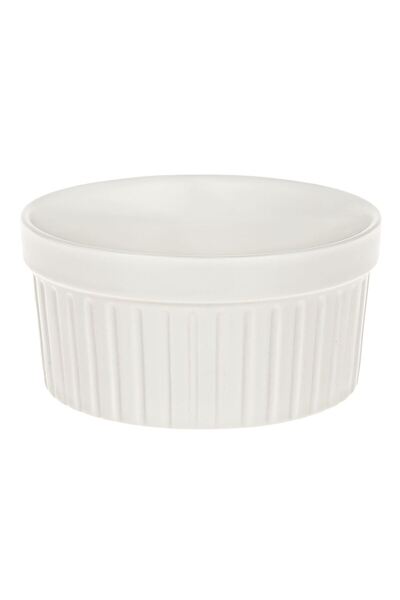 OEM Ecru Ceramic Heat-Resistant Cake Pan 350ml