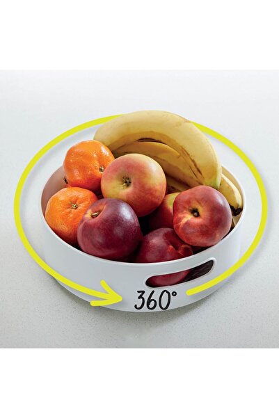 OEM Rotating Kitchen Organization Tray Ø22.5x6.5cm