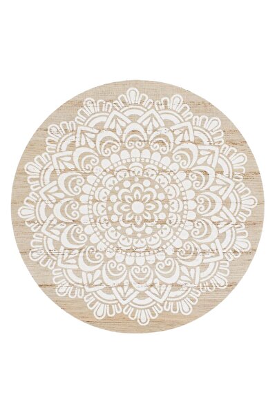 OEM Cup Holder with Summer Mandala Pattern White Ø11cm