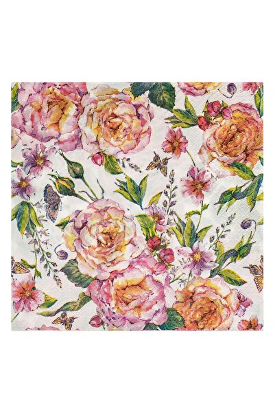 OEM 2-Ply Table Napkins Roses Color 33x33cm - 20pcs