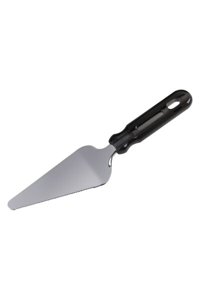 OEM Triangular Metal Spatula with Plastic Handle 24cm