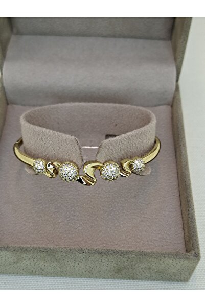 XUPING JEWELRY ZİRKON TAŞLI 14 K KELEPÇE BİLEKLİK