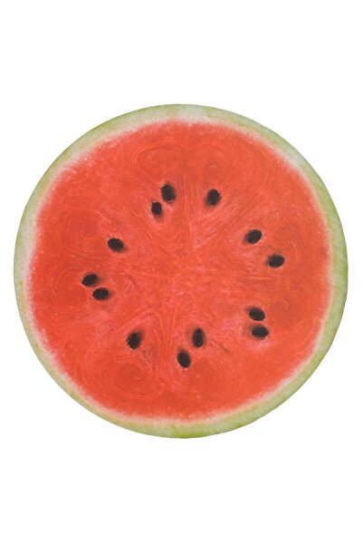 OEM Watermelon Summer Pattern Glass Holder Made of MDF Ø11cm