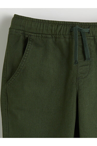LC Waikiki Lcw Eco Green Elastic Waist Boys' Jogger Pants