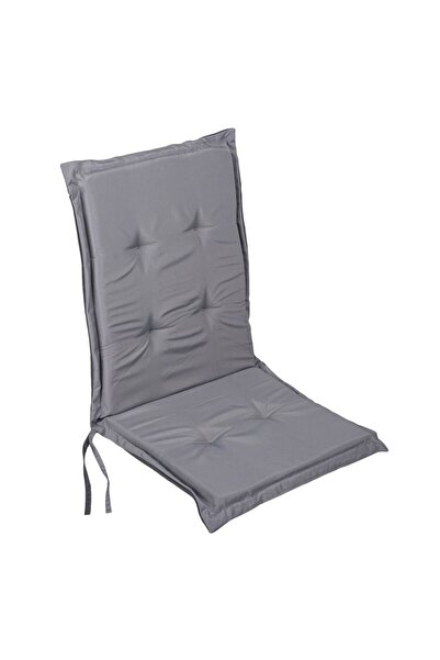 OEM Summer Backrest Chair Cushion Anthracite Grey Water Resistant 86x38cm