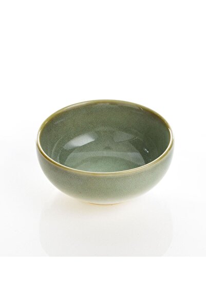 OEM Handmade Ceramic Lime Green Round Sauce & Dip Bowl 90ml