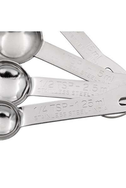 OEM Stainless Steel Measuring Spoons - 4pcs