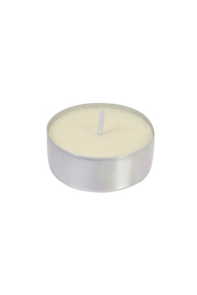OEM Ecru Vanilla Scented Pill Candles Ø3.5x1.5cm - 25pcs