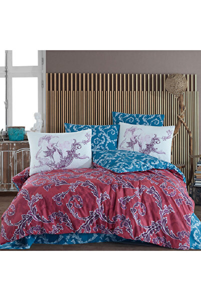 OEM Lenjerie de Pat Avangarde Rosu (Bumbac 100%)