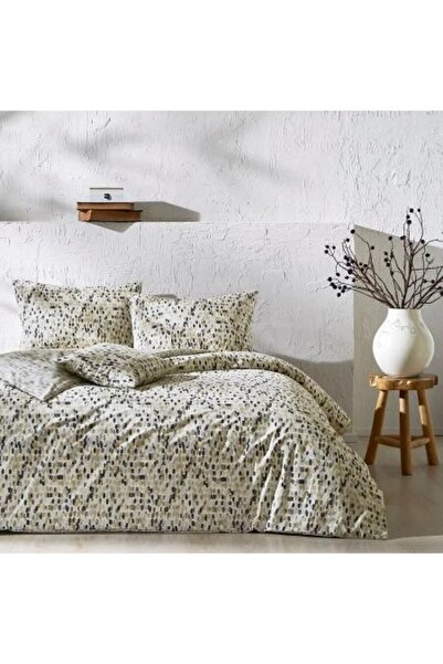 Talis Disa Double Bed Linen Navy Blue, 100% Recycled Cotton 4 pieces