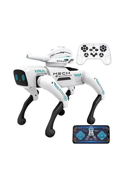 ROBOT Cățel Inteligent cu Funcții AI,Programare,Recunoaștere Vocale,Dans,Muzică,Aplicație Mobilă,