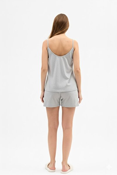 Butikgiz Women's 100% Cotton Combed Cotton 4 Season Top and Bottom Pajama Set