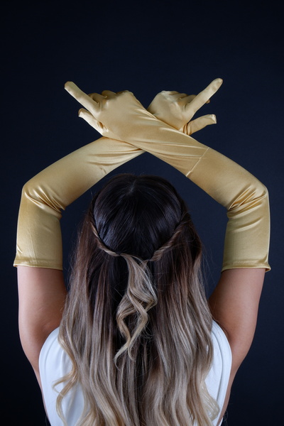 Hayalperest boncuk Long Wedding Bridal Opera Gloves Special Evening Dress Gloves for Wedding Henna