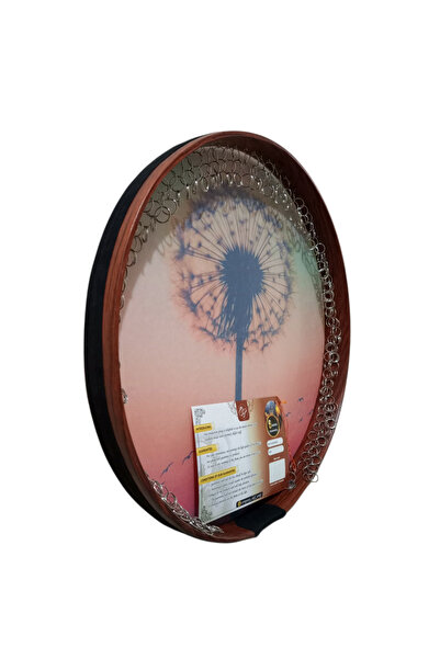 Aryen Müzik REMO MARKA PROFESYONEL KUMLU İRAN ERBANESİ (DEF) 52 CM BÜYÜK BOY ERBANE KARAHİNDİBA DESENLİ