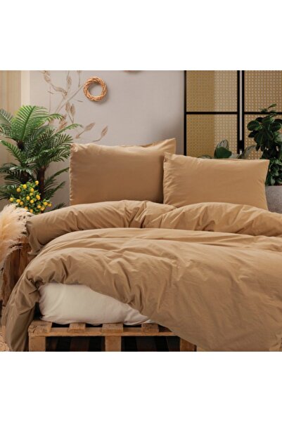 OEM Neat Beige Bed Linen (Cotton Poplin)