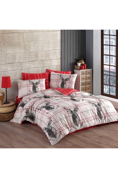 Talis Rudolf Double Bed Linen, 100% Cotton