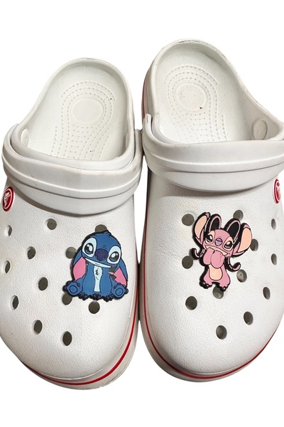 Buki'nin Atölyesi Terlik Süsü 2 adet Large Boy Stitch