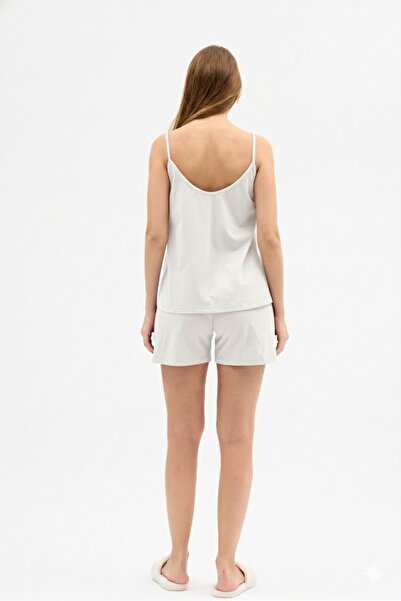 Butikgiz Women's 100% Cotton Combed Cotton 4 Season Top and Bottom Pajama Set