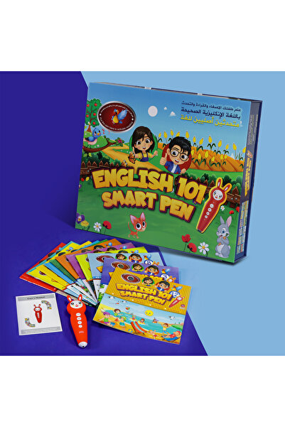 SUNDUS ENGLISH 101 SMART PEN 12 BOOK English Learning Pen with Pen and 12 Books