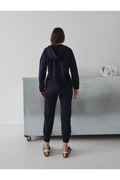 Paw Garage Women's Nexa Scuba Fabric Hooded Top and Bottom Set