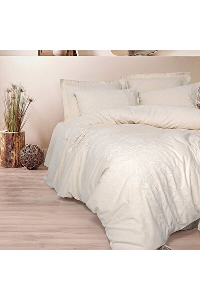 Talis Lenjerie de Pat Dublu Kivora 6 Piese, Bumbac