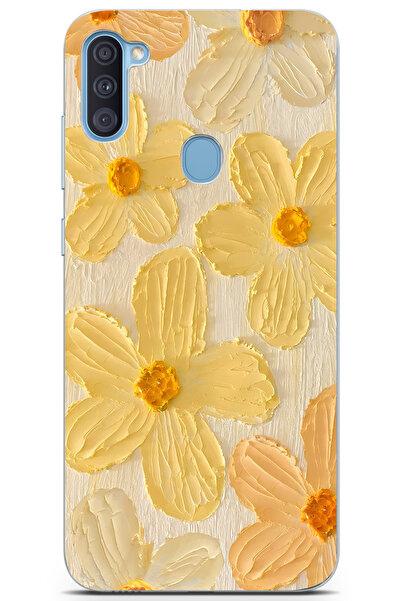 Samsung Galaxy A11/M11 Compatible Printed Soft Silicone Transparent Phone Case
