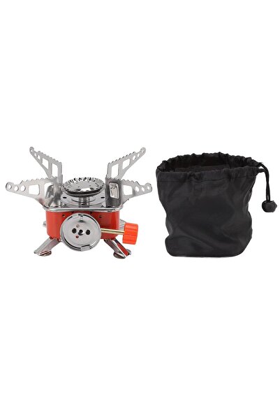 OEM Μίνι κάμπινγκ σόμπα, πτυσσόμενη, αντιολισθητική, φορητή, με τσάντα αποθήκ...