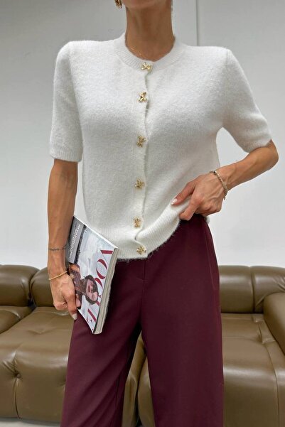 HSNGIYIM Short sleeve cardigan