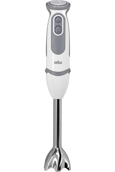 Braun خلاط يدوي هاوس هولد mq5200، بلاستيك، أبيض/رمادي