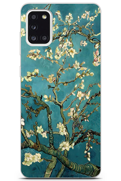 Samsung Galaxy A31 Compatible Printed Soft Silicone Transparent Phone Case