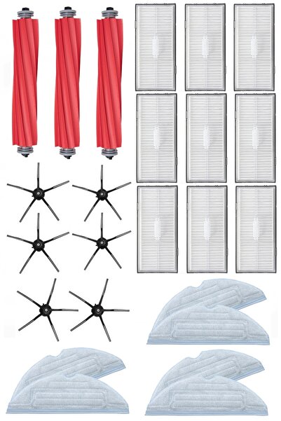 Rovexa مجموعة روبوروك G10 المتوافقة مع عمر الاستخدام لمدة 9 أشهر مع فرشاة جان...