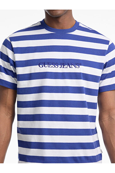 Guess Gj Ss Cn Reg Men's Multicolor Regular Fit T-Shirt M4Yi84K9Xf1-S7Ab