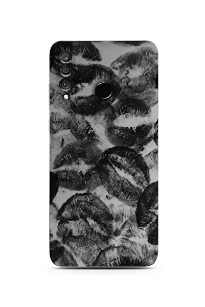 Elorakılıf Huawei P30 Lite Uyumlu Baskılı Yumuşak Silikon Şeffaf Telefon Kılıfı