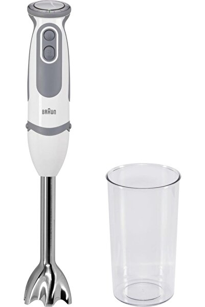 Braun خلاط يدوي هاوس هولد mq5200، بلاستيك، أبيض/رمادي