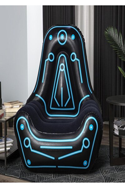 TSUMAB Bestway Inflatable Gaming Chair – Ergonomic Air Lounge Seat for Kids & Adults
