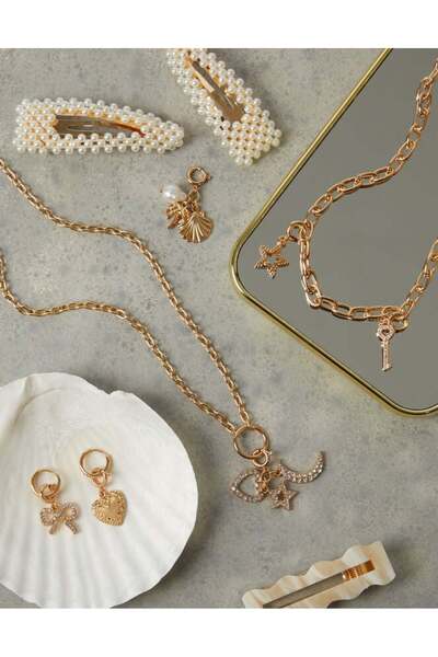 Accessorize Charm Kolyesi Çelik