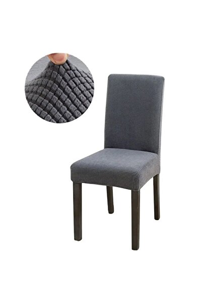 zola Universal chair cover, flexible, maximum dimensions 62x48x48 cm, dark grey