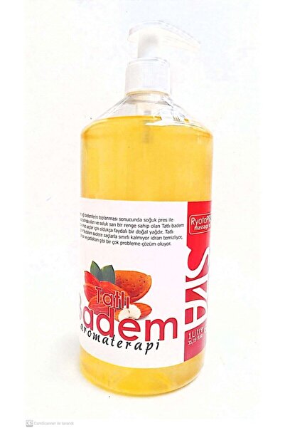 Generic Brand زيت تدليك عطري باللوز الحلو طبيعي 100% 1 لتر.